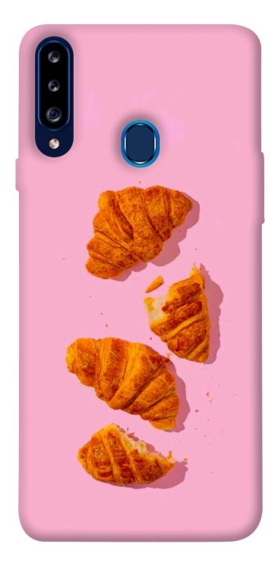 Чехол itsPrint Croissant для Samsung Galaxy A20s, еда, купить оптом с доставкой