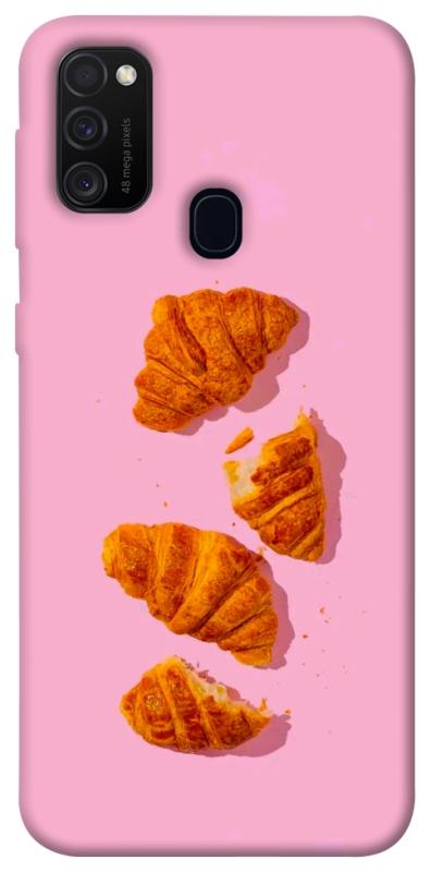 Чехол itsPrint Croissant для Samsung Galaxy M30s / M21, еда, купить оптом с доставкой