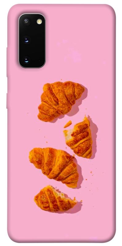 Чехол itsPrint Croissant для Samsung Galaxy S20, еда, купить оптом с доставкой