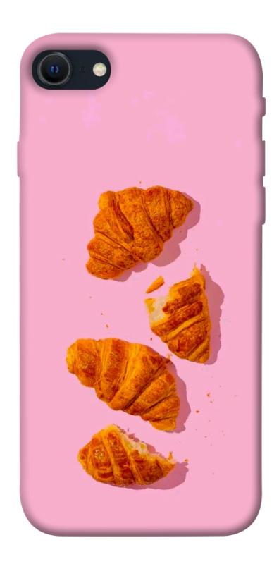 Чехол itsPrint Croissant для Apple iPhone SE (2020), еда, купить оптом с доставкой