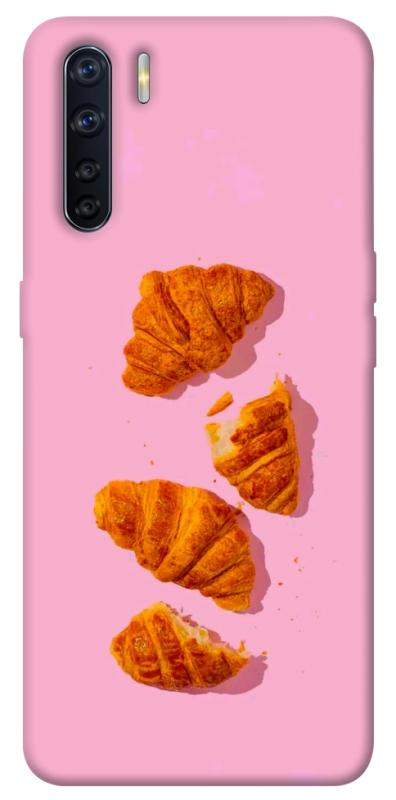 Чехол itsPrint Croissant для Oppo A91, еда, купить оптом с доставкой