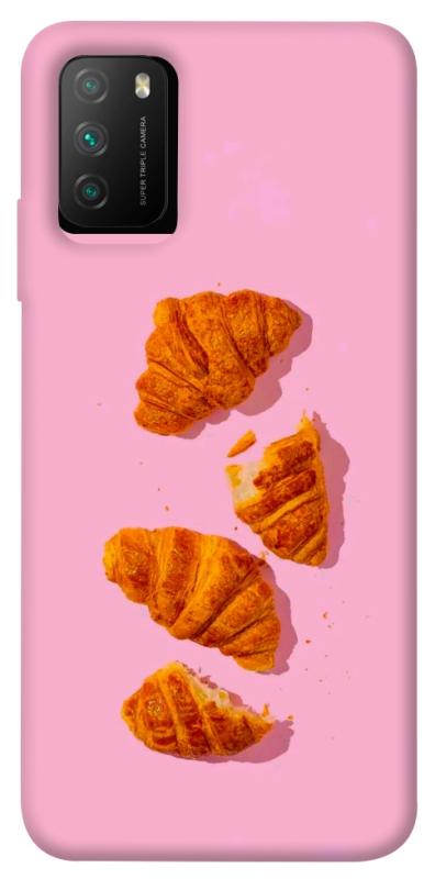 Чехол itsPrint Croissant для Xiaomi Poco M3, еда, купить оптом с доставкой
