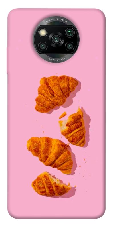 Чехол itsPrint Croissant для Xiaomi Poco X3 NFC / Poco X3 Pro, еда, купить оптом с доставкой