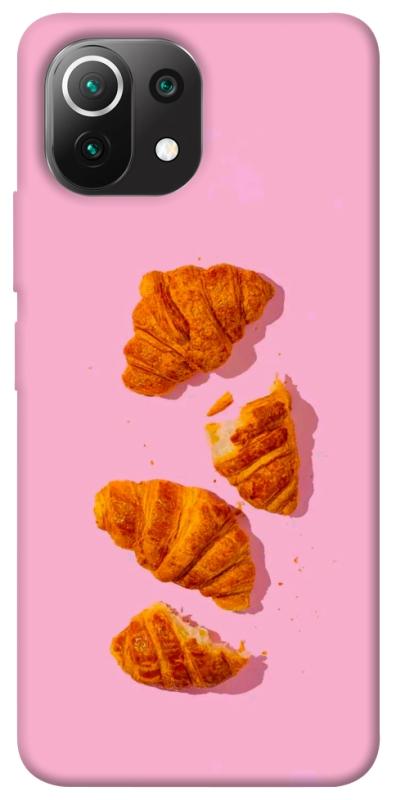 Чехол itsPrint Croissant для Xiaomi Mi 11 Lite, еда, купить оптом с доставкой