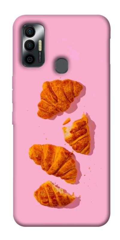 Чехол itsPrint Croissant для TECNO Spark 7, еда, купить оптом с доставкой
