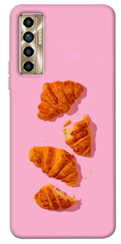 Чехол itsPrint Croissant для TECNO Camon 17P, еда, купить оптом с доставкой