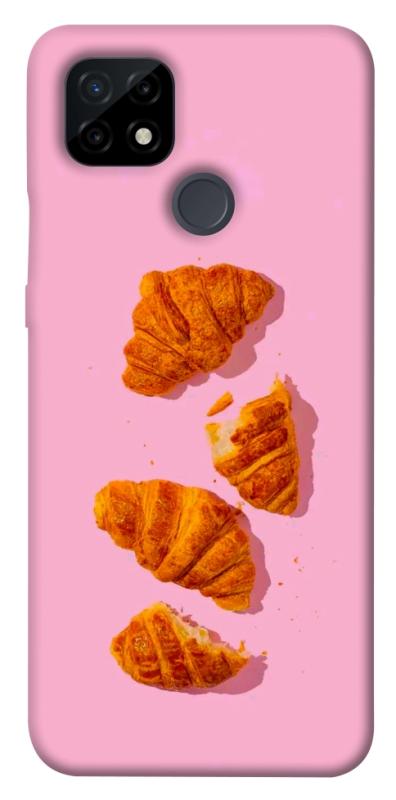 Чехол itsPrint Croissant для Realme C21, еда, купить оптом с доставкой