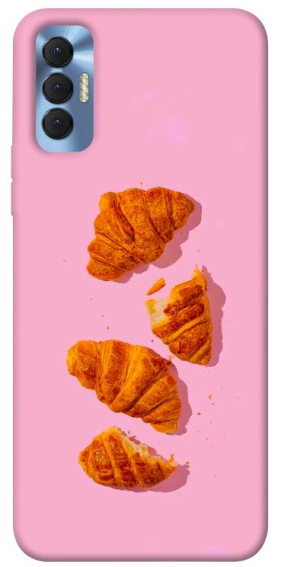 Чехол itsPrint Croissant для TECNO Spark 8P, еда, купить оптом с доставкой