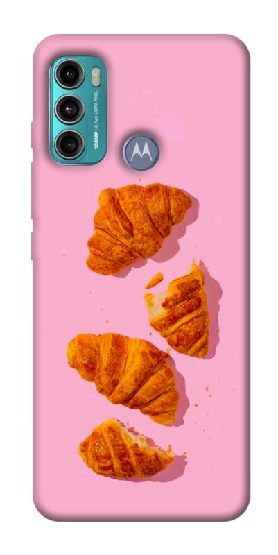 Чохол itsPrint Croissant для Motorola Moto G60, їжа, купити оптом з доставкою