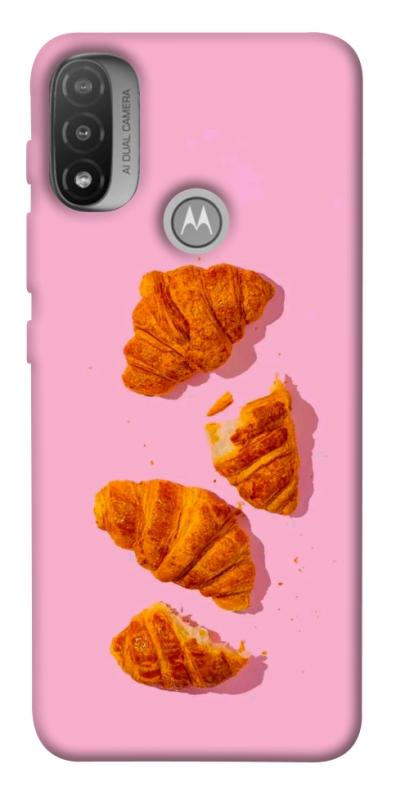 Чехол itsPrint Croissant для Motorola Moto E20, еда, купить оптом с доставкой