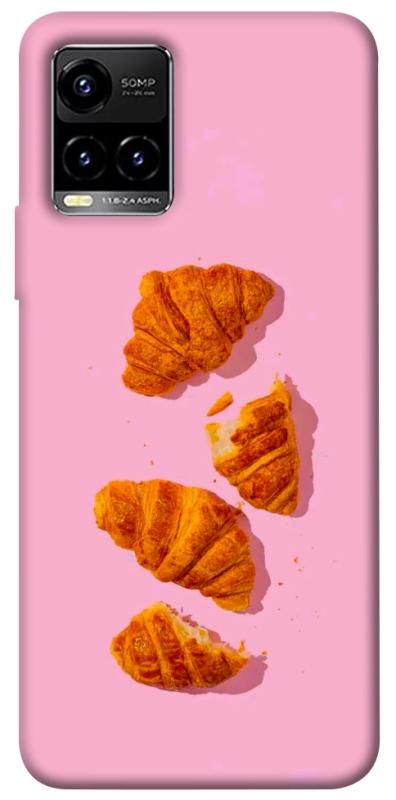 Чехол itsPrint Croissant для Vivo Y21 / Y33s, еда, купить оптом с доставкой