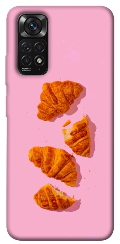 Чехол itsPrint Croissant для Xiaomi Redmi Note 11 (Global) / Note 11S, еда, купить оптом с доставкой