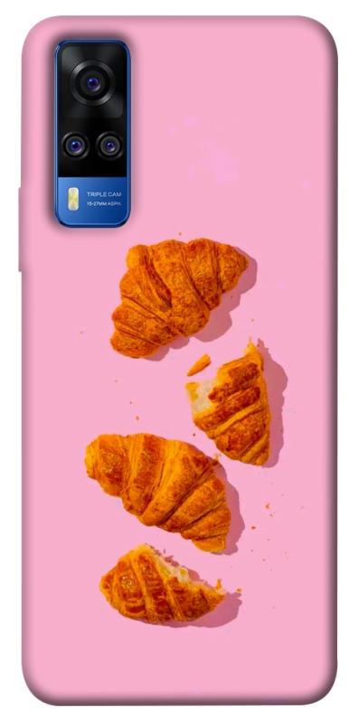 Чехол itsPrint Croissant для Vivo Y51a, еда, купить оптом с доставкой