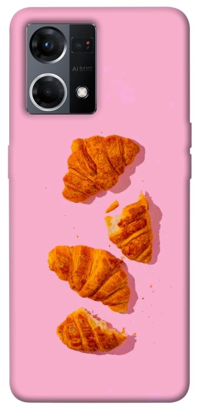 Чохол itsPrint Croissant для Oppo Reno 7 4G, їжа, купити оптом з доставкою