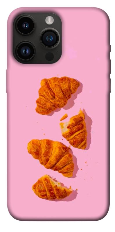 Чехол itsPrint Croissant для Apple iPhone 14 Pro Max (6.7"), еда, купить оптом с доставкой