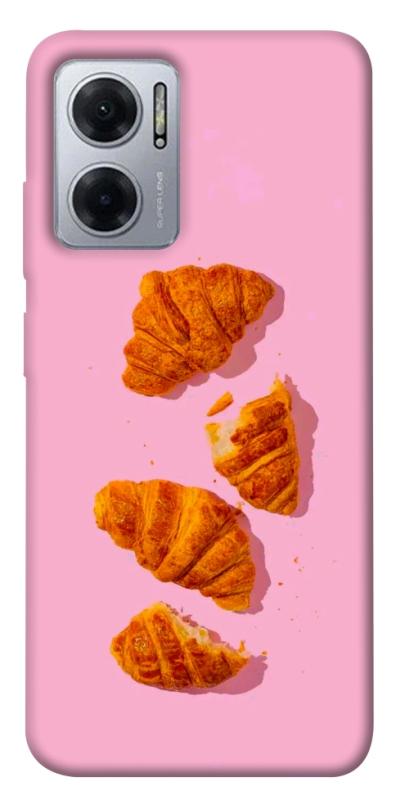 Чехол itsPrint Croissant для Xiaomi Redmi Note 11E, еда, купить оптом с доставкой