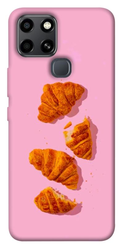Чехол itsPrint Croissant для Infinix Smart 6, еда, купить оптом с доставкой