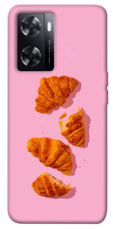 Чехол itsPrint Croissant для Oppo A57s, еда, купить оптом с доставкой