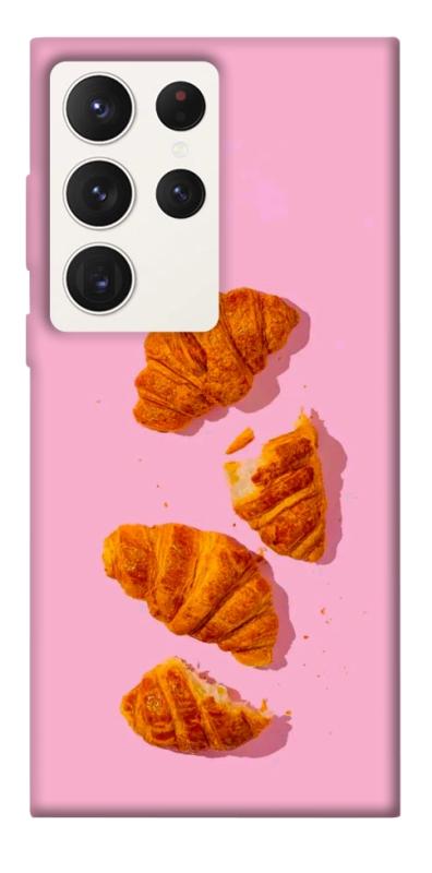 Чехол itsPrint Croissant для Samsung Galaxy S23 Ultra, еда, купить оптом с доставкой