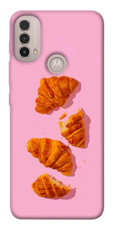 Чехол itsPrint Croissant для Motorola Moto E40, еда, купить оптом с доставкой