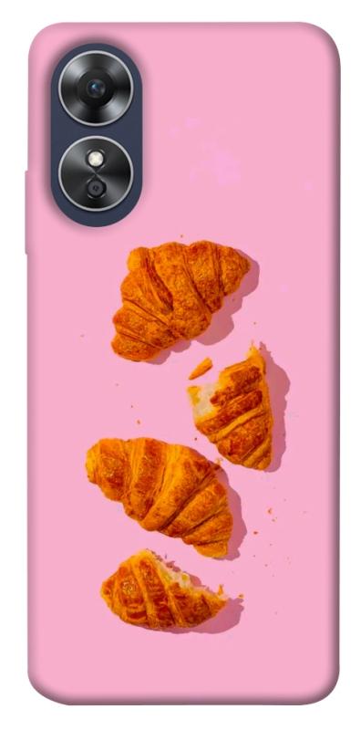 Чехол itsPrint Croissant для Oppo A17, еда, купить оптом с доставкой