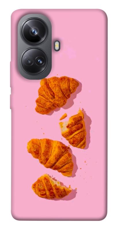 Чехол itsPrint Croissant для Realme 10 Pro+, еда, купить оптом с доставкой