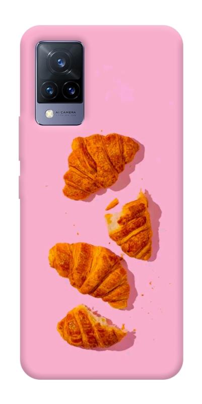 Чохол itsPrint Croissant для Vivo V21, їжа, купити оптом з доставкою