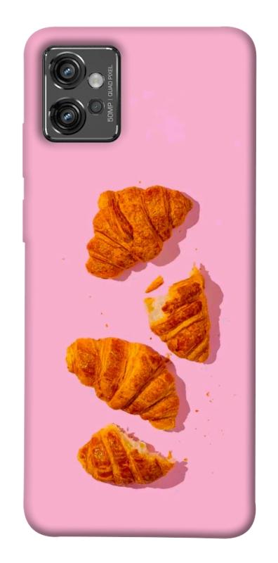 Чехол itsPrint Croissant для Motorola Moto G32, еда, купить оптом с доставкой