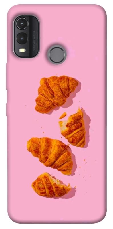Чехол itsPrint Croissant для Nokia G11 Plus, еда, купить оптом с доставкой