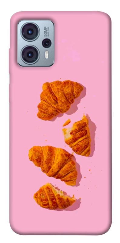 Чехол itsPrint Croissant для Motorola Moto G23, еда, купить оптом с доставкой