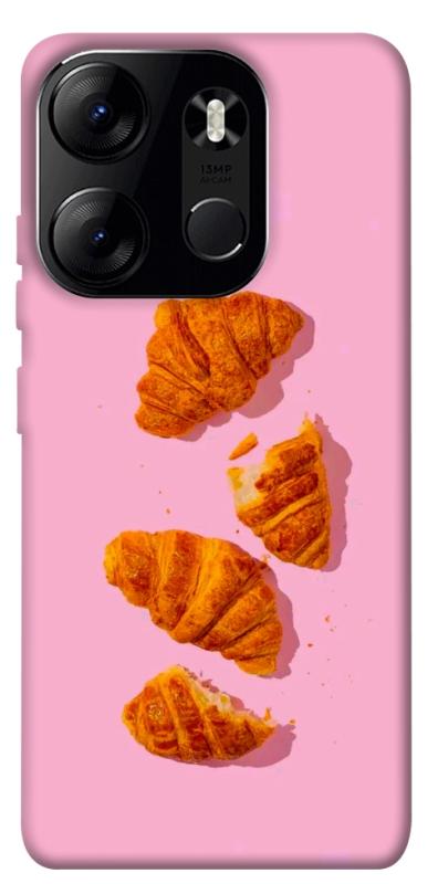 Чехол itsPrint Croissant для Tecno Spark Go 2023, еда, купить оптом с доставкой