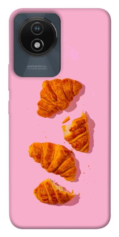 Чехол itsPrint Croissant для Vivo Y02, еда, купить оптом с доставкой