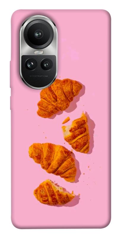 Чехол itsPrint Croissant для Oppo Reno 10, еда, купить оптом с доставкой