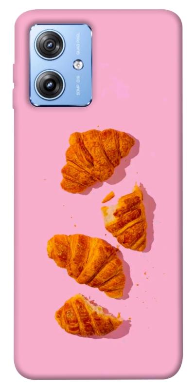 Чохол itsPrint Croissant для Motorola Moto G84, їжа, купити оптом з доставкою
