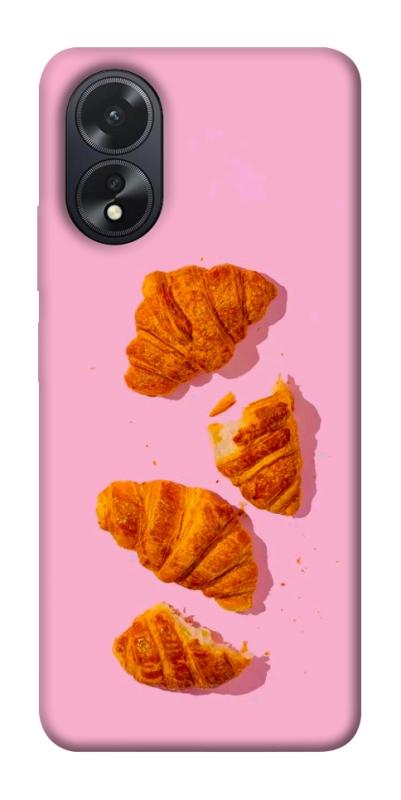 Чехол itsPrint Croissant для Oppo A38, еда, купить оптом с доставкой
