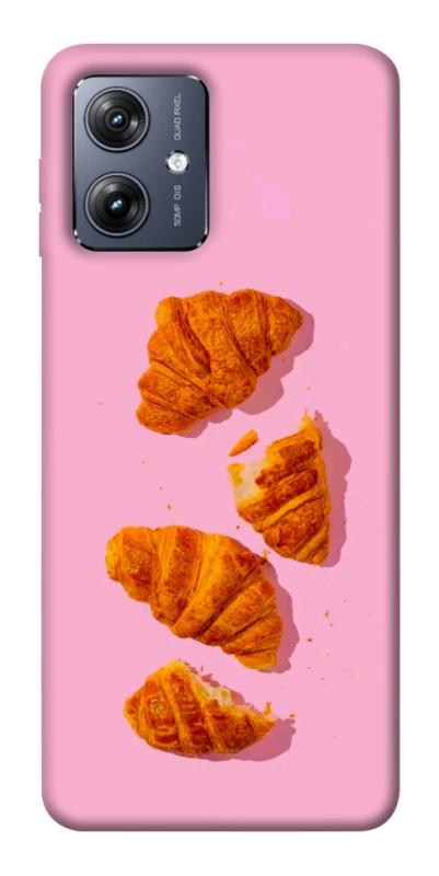 Чехол itsPrint Croissant для Motorola Moto G54, еда, купить оптом с доставкой