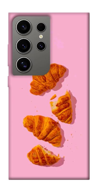 Чехол itsPrint Croissant для Samsung Galaxy S24 Ultra, еда, купить оптом с доставкой