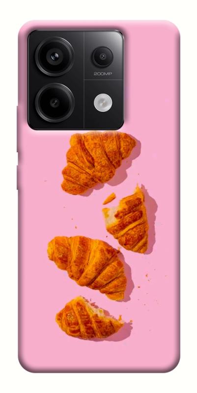 Чехол itsPrint Croissant для Xiaomi Redmi Note 13 Pro 4G, еда, купить оптом с доставкой