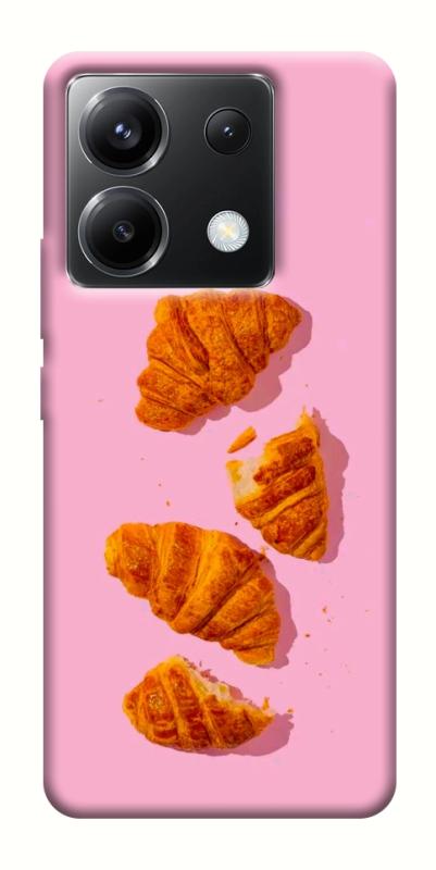 Чехол itsPrint Croissant для Xiaomi Poco X6, еда, купить оптом с доставкой