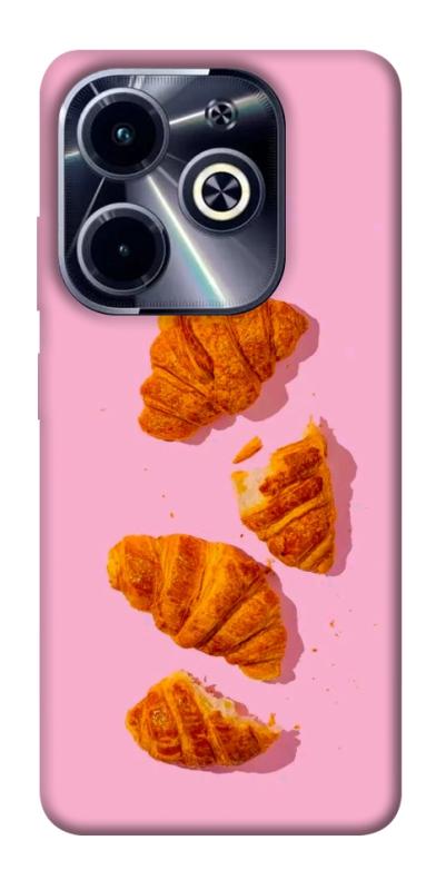 Чехол itsPrint Croissant для Infinix Hot 40i, еда, купить оптом с доставкой