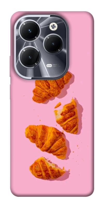 Чехол itsPrint Croissant для Infinix Hot 40, еда, купить оптом с доставкой