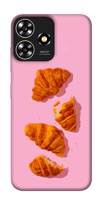 Чехол itsPrint Croissant для ZTE Blade A73 4G, еда, купить оптом с доставкой