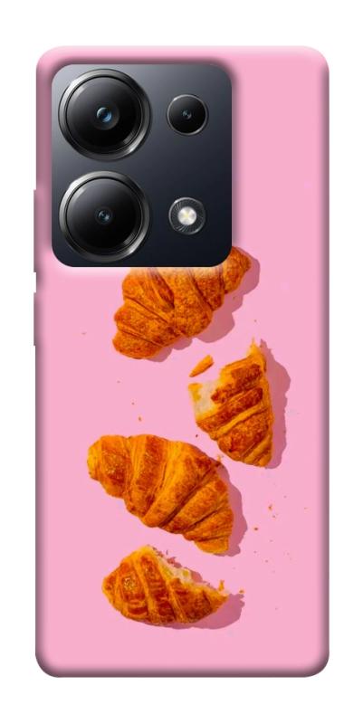 Чехол itsPrint Croissant для Xiaomi Redmi 13 4G / Poco M6 4G, еда, купить оптом с доставкой