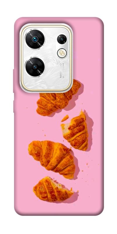 Чехол itsPrint Croissant для Infinix Zero 30 4G, еда, купить оптом с доставкой