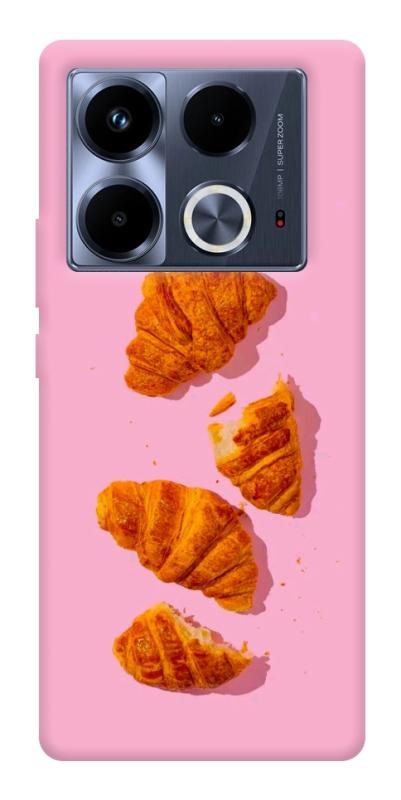 Чехол itsPrint Croissant для Infinix Note 40 4G, еда, купить оптом с доставкой
