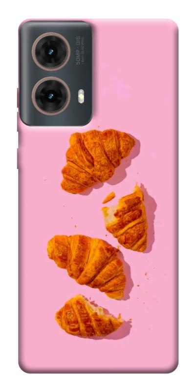Чехол itsPrint Croissant для Motorola Moto G85, еда, купить оптом с доставкой
