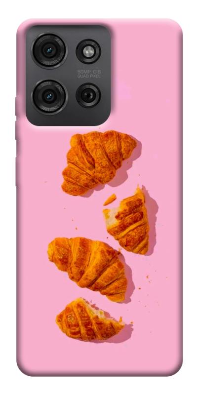 Чехол itsPrint Croissant для Motorola Moto G75 5G, еда, купить оптом с доставкой