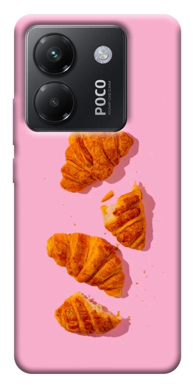 Чехол itsPrint Croissant для Xiaomi Poco M7 Pro 5G, еда, купить оптом с доставкой