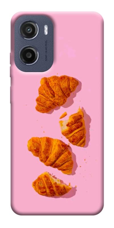 Чехол itsPrint Croissant для Motorola Moto G05, еда, купить оптом с доставкой