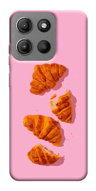 Чехол itsPrint Croissant для Motorola Moto G15 4G, еда, купить оптом с доставкой